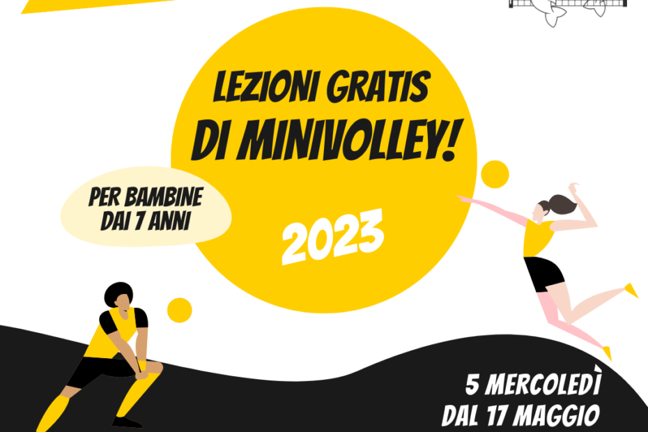 volantino OMA minivolley